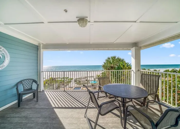 Four Shores Unit 3 Gulf Direct Gulf With Pool And Ferienhaus