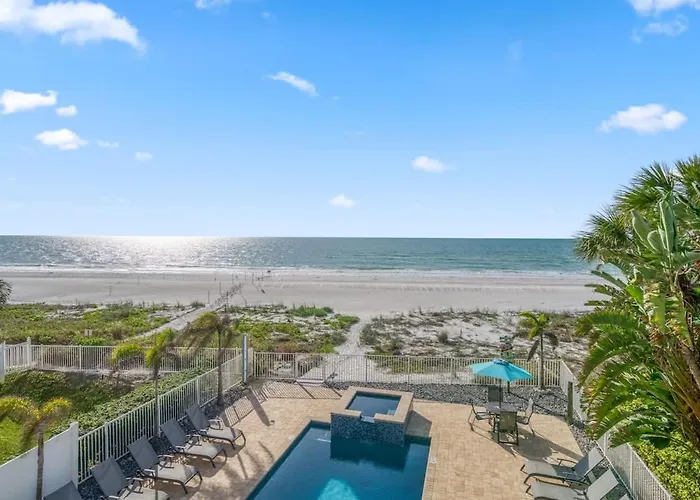 Four Shores Unit 3 Gulf Direct Gulf With Pool And Ferienhaus *