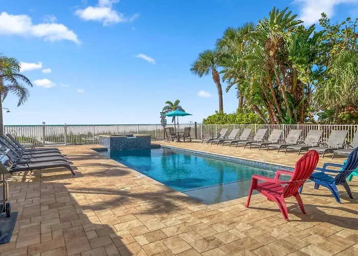Four Shores Unit 3 Gulf Direct Gulf With Pool And Ferienhaus *