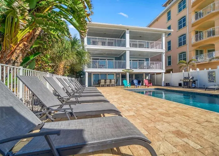 Four Shores Unit 3 Gulf Direct Gulf With Pool And