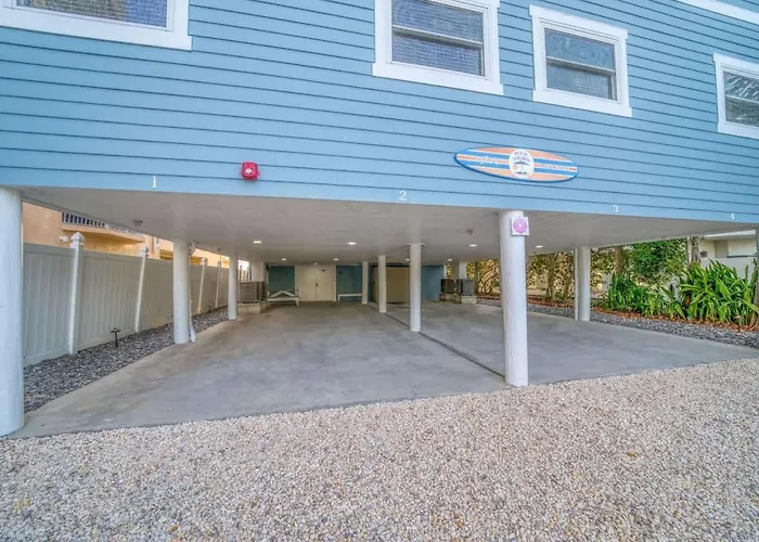 Ferienhaus Four Shores Unit 3 Gulf Direct Gulf With Pool And